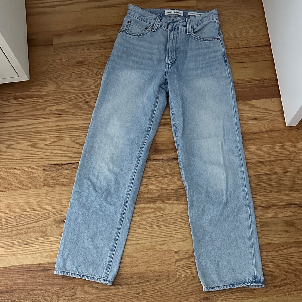 Denim Forum 90s Marlo Hi-Rise Baggy Jeans